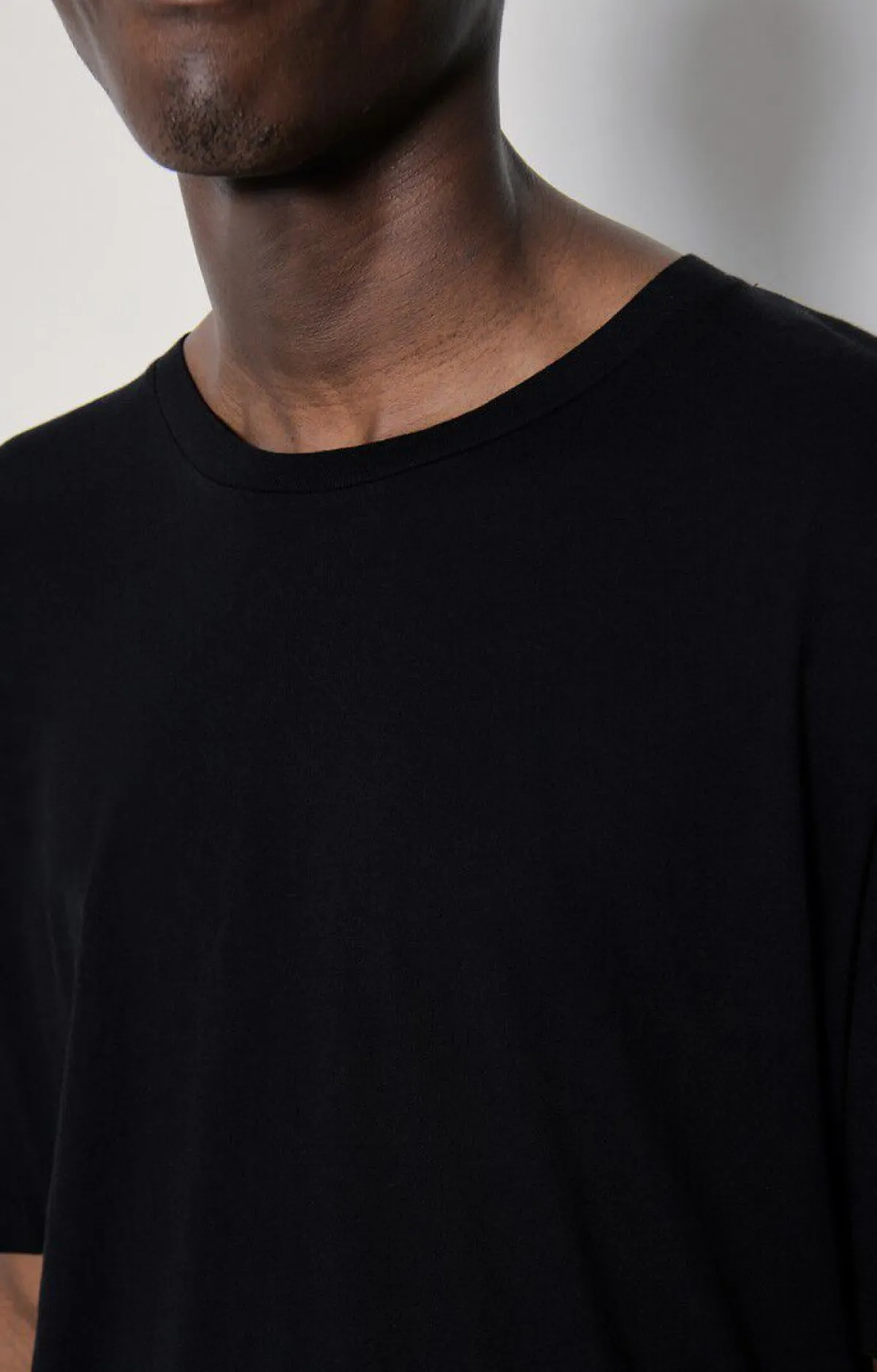 Herren American Vintage |Herren-T-Shirt Decatur Schwarz