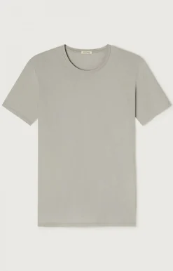 Herren American Vintage |Herren-T-Shirt Decatur Silber