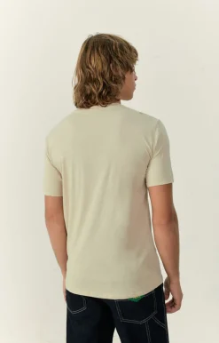 Herren American Vintage |Herren-T-Shirt Decatur Greige