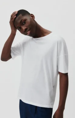 Herren American Vintage |Herren-T-Shirt Decatur Weiss