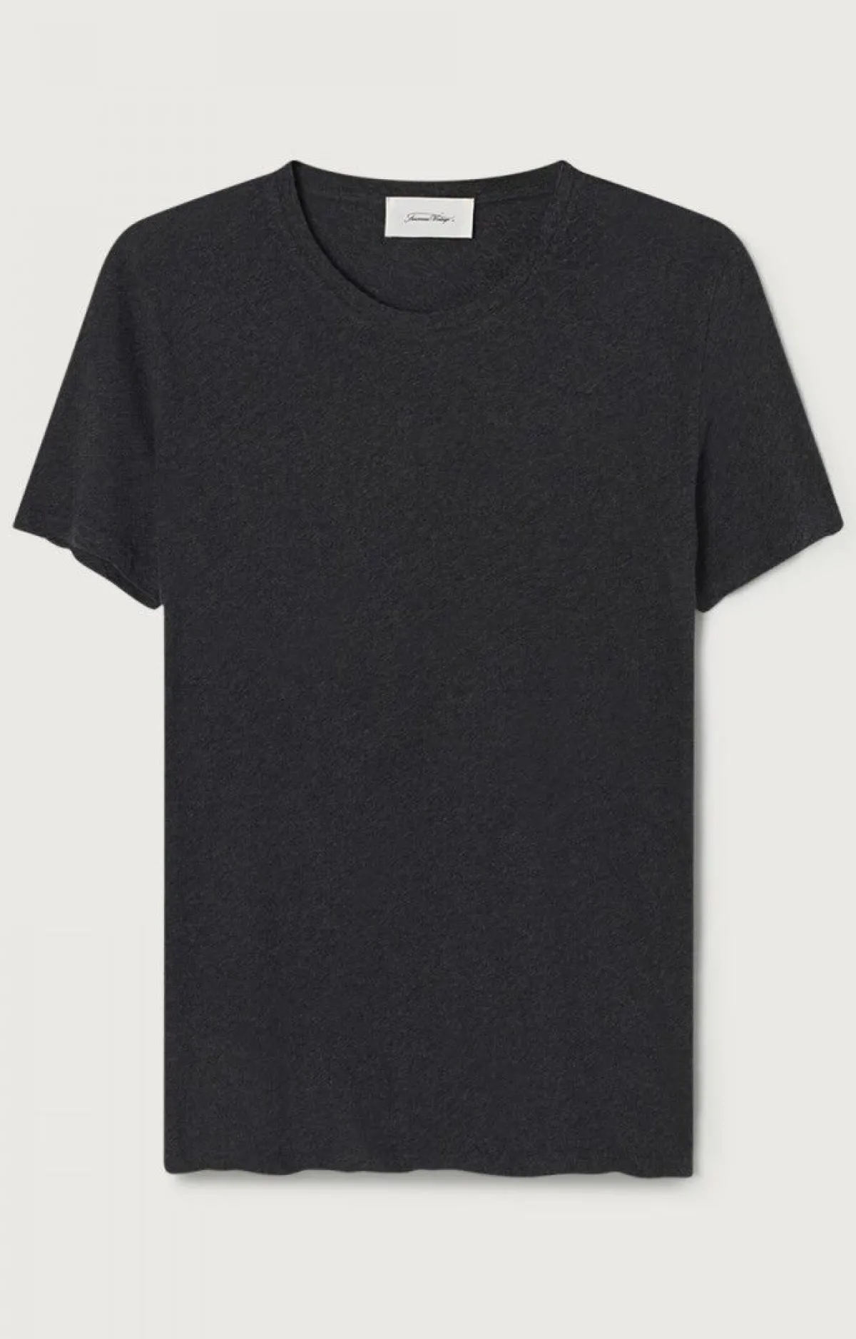 Herren American Vintage |Herren-T-Shirt Decatur Anthrazit Meliert