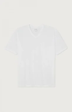 Herren American Vintage |Herren-T-Shirt Devon Weiss
