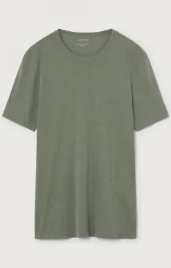 Herren American Vintage |Herren-T-Shirt Devon Olive Vintage