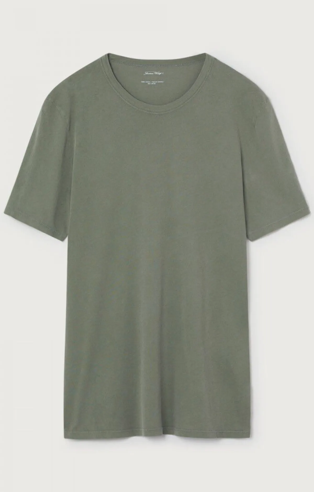Herren American Vintage |Herren-T-Shirt Devon Olive Vintage