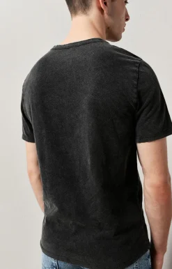 Herren American Vintage |Herren-T-Shirt Fakobay Anthrazit Vintage