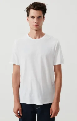 Herren American Vintage |Herren-T-Shirt Fakobay Weiss