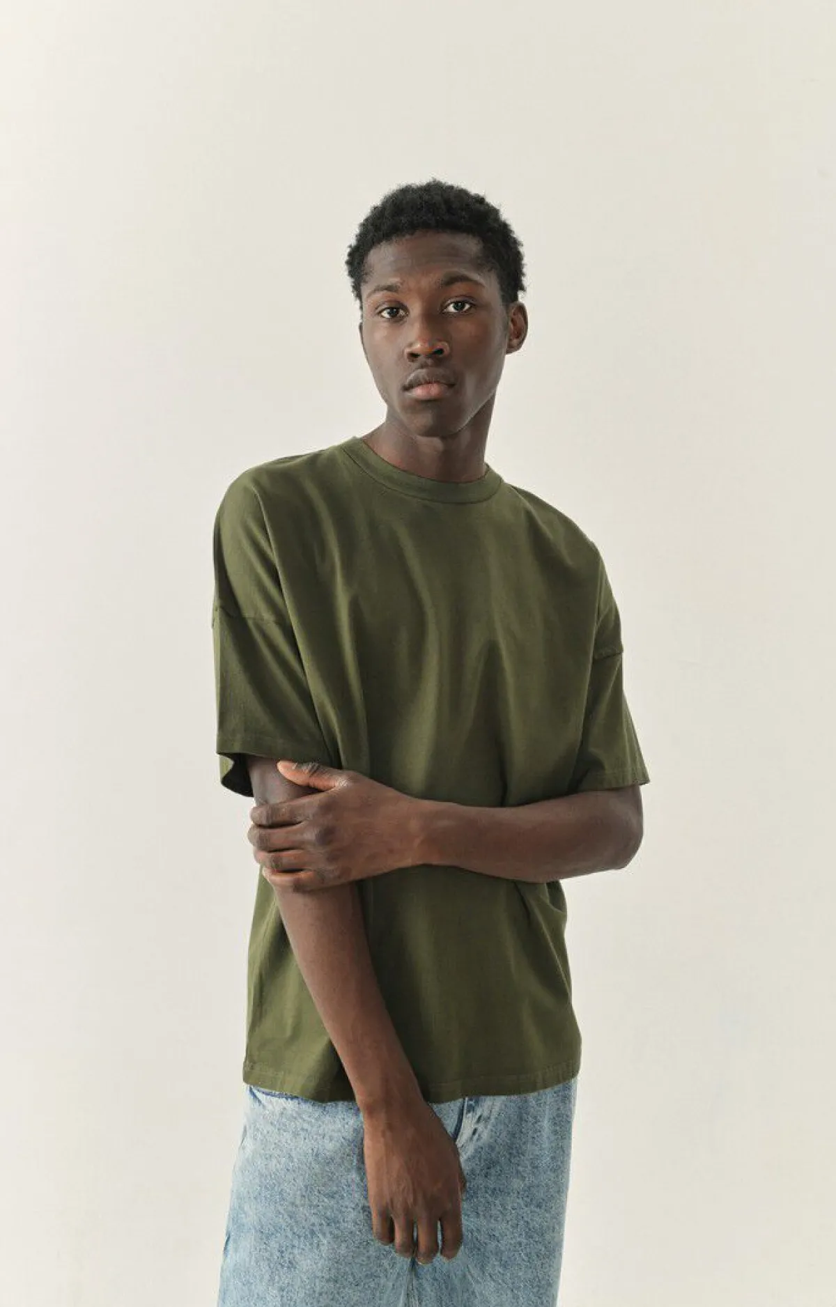Herren American Vintage |Herren-T-Shirt Fizvalley Alge Vintage