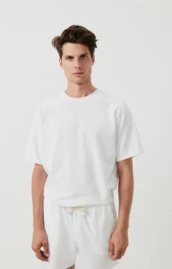 Herren American Vintage |Herren-T-Shirt Fizvalley Weiss