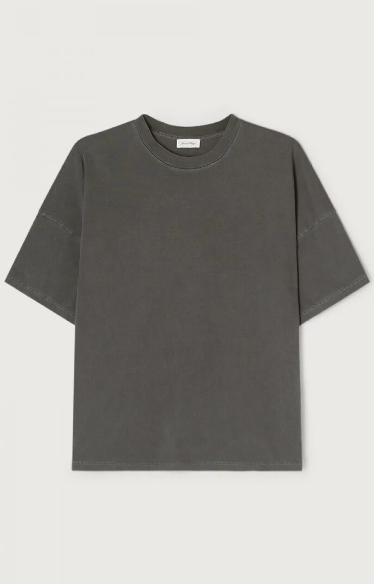 Herren American Vintage |Herren-T-Shirt Fizvalley Kohlenstoff Vintage