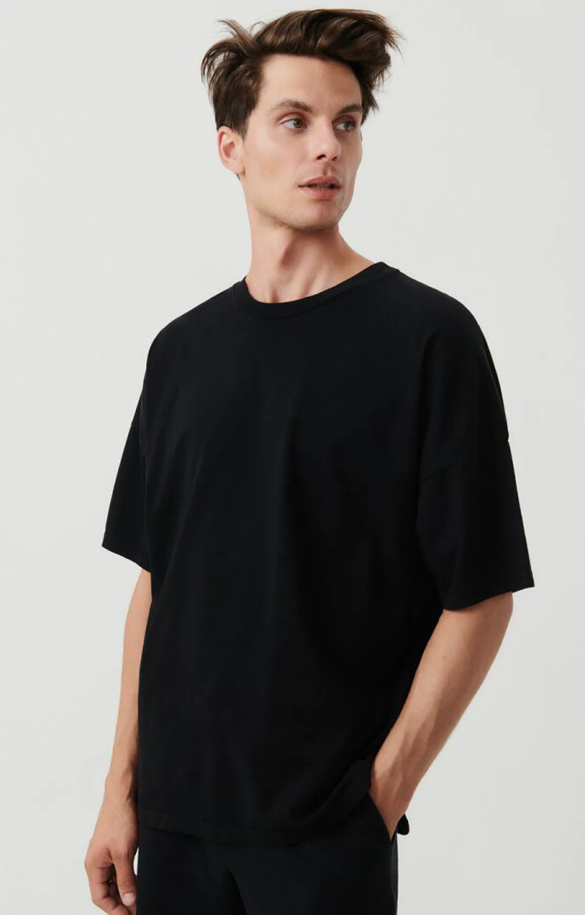 Herren American Vintage |Herren-T-Shirt Fizvalley Schwarz