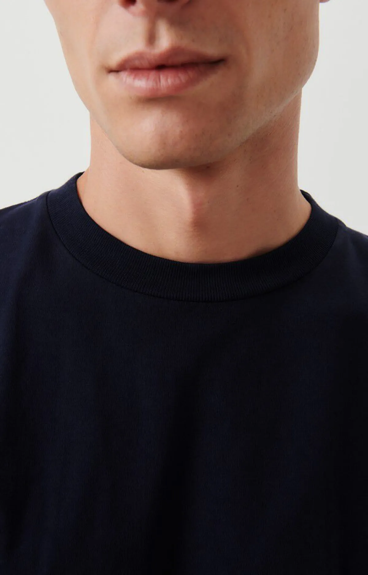 Herren American Vintage |Herren-T-Shirt Fizvalley Navy Vintage