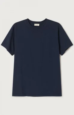 Herren American Vintage |Herren-T-Shirt Fizvalley Navy Vintage