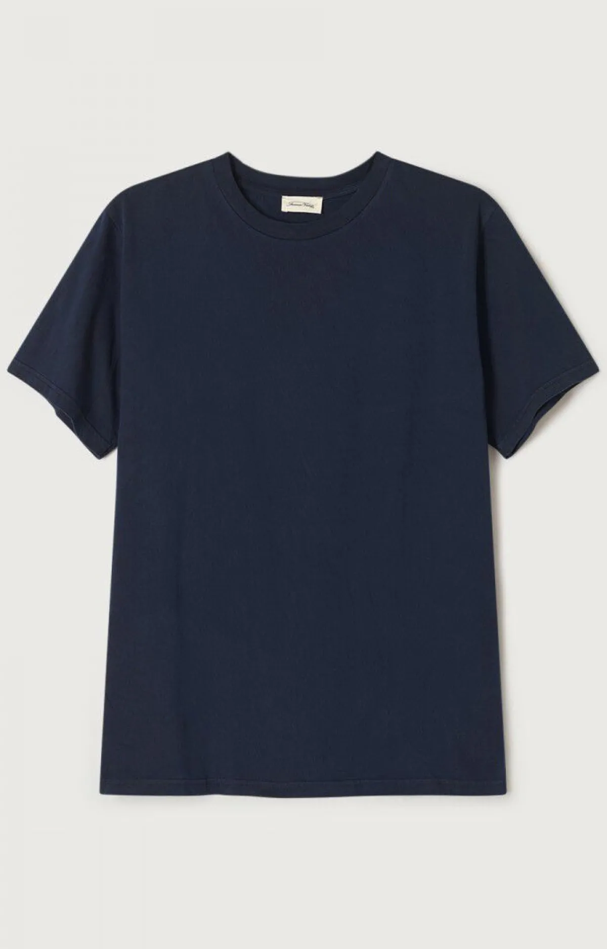 Herren American Vintage |Herren-T-Shirt Fizvalley Navy Vintage