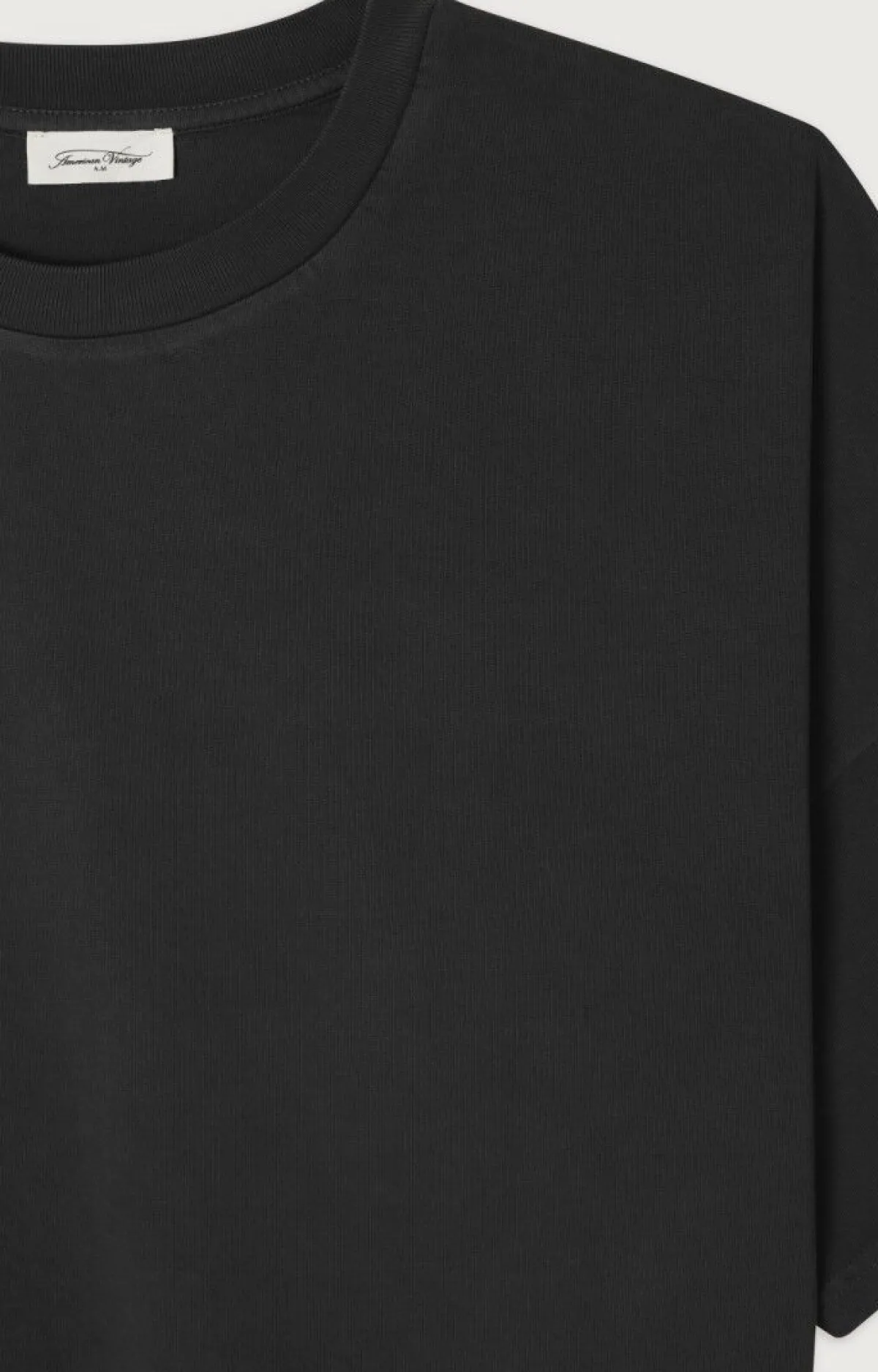 Herren American Vintage |Herren-T-Shirt Fizvalley Vintage Schwarz