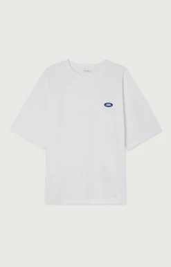 Herren American Vintage |Herren-T-Shirt Fizvalley Weiss
