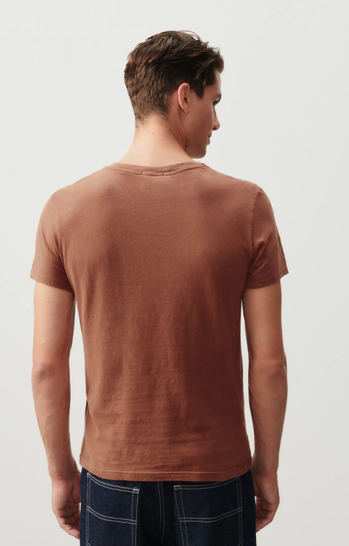 Herren American Vintage |Herren-T-Shirt Gamipy Rinde