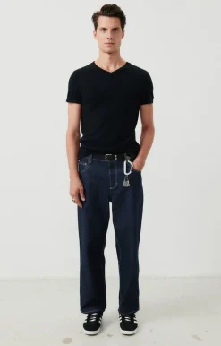 Herren American Vintage |Herren-T-Shirt Gamipy Schwarz