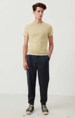 Herren American Vintage |Herren-T-Shirt Gamipy Hafer