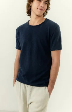 Herren American Vintage |Herren-T-Shirt Sonoma Navy Vintage