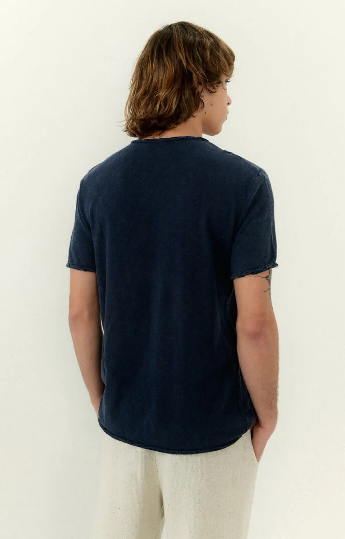 Herren American Vintage |Herren-T-Shirt Sonoma Navy Vintage
