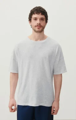 Herren American Vintage |Herren-T-Shirt Sonoma Arktis Meliert