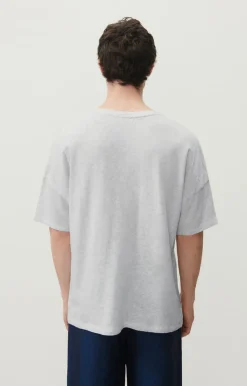 Herren American Vintage |Herren-T-Shirt Sonoma Arktis Meliert