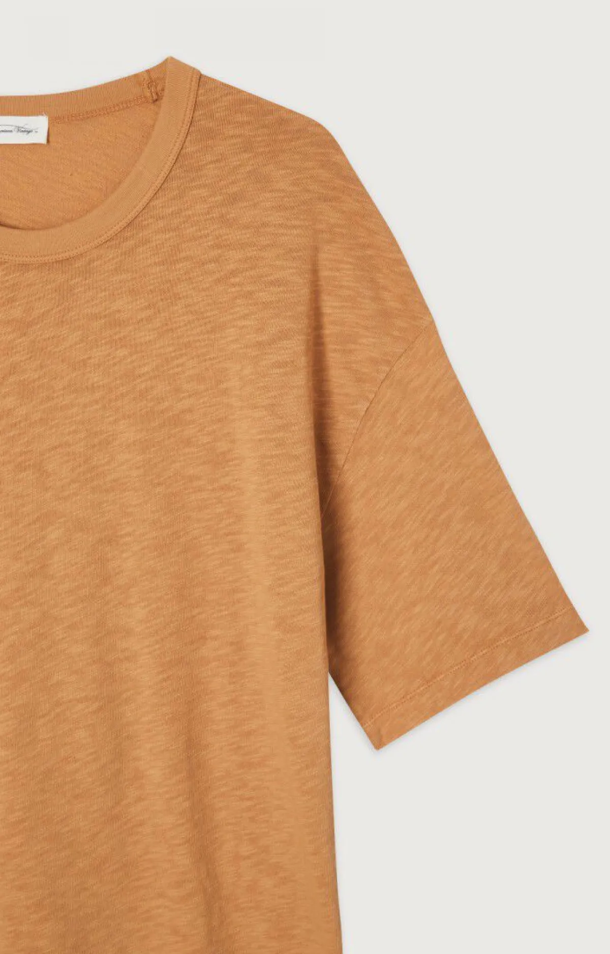 Herren American Vintage |Herren-T-Shirt Sonoma Karamell Vintage