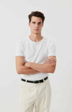 Herren American Vintage |Herren-T-Shirt Sonoma Weiss