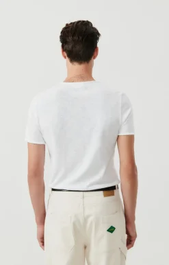 Herren American Vintage |Herren-T-Shirt Sonoma Weiss