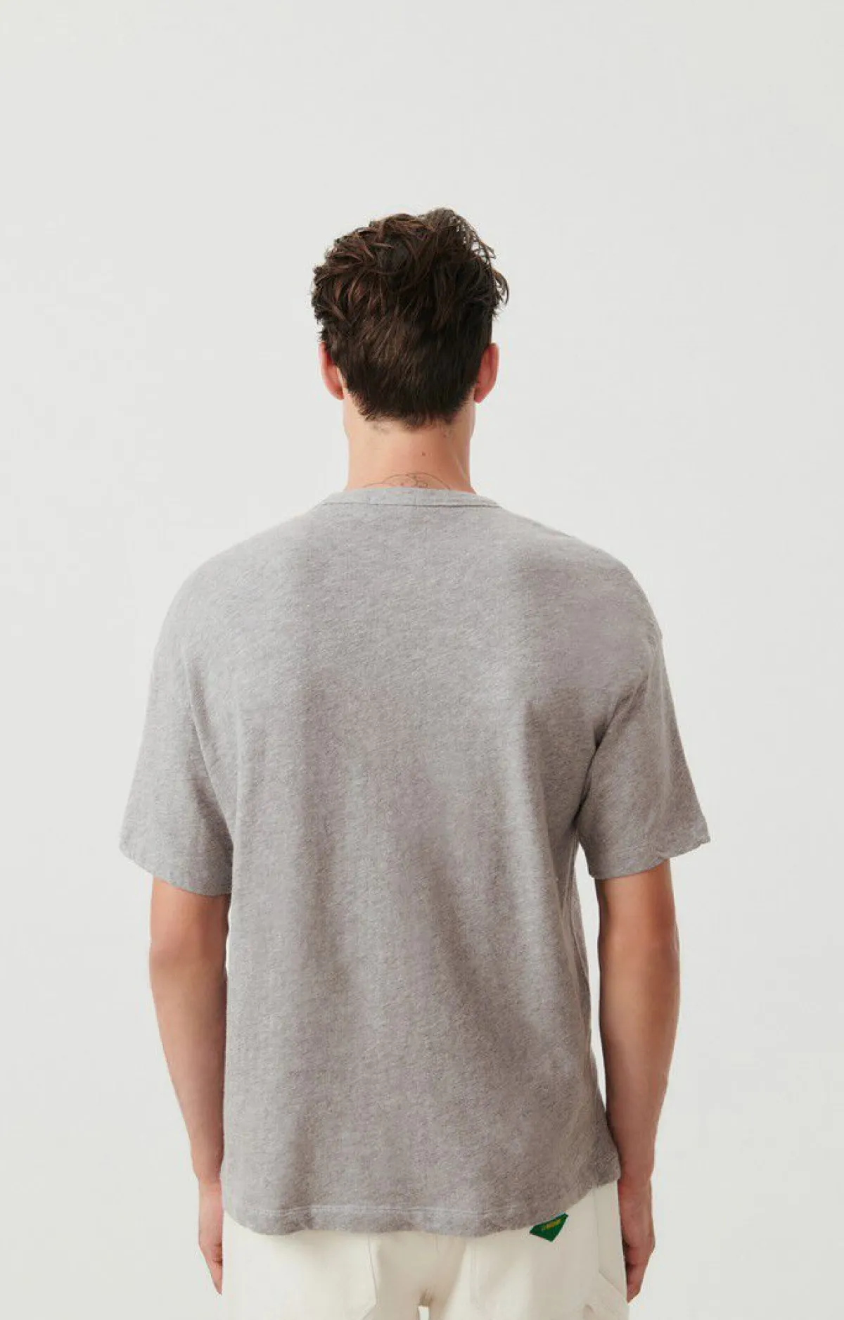 Herren American Vintage |Herren-T-Shirt Sonoma Grau Meliert