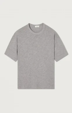 Herren American Vintage |Herren-T-Shirt Sonoma Grau Meliert