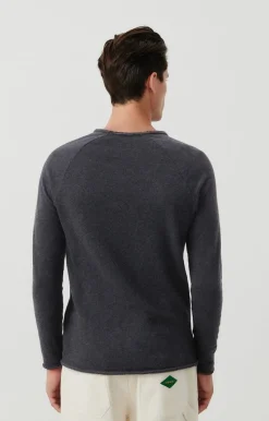 Herren American Vintage |Herren-T-Shirt Sonoma Anthrazit Meliert