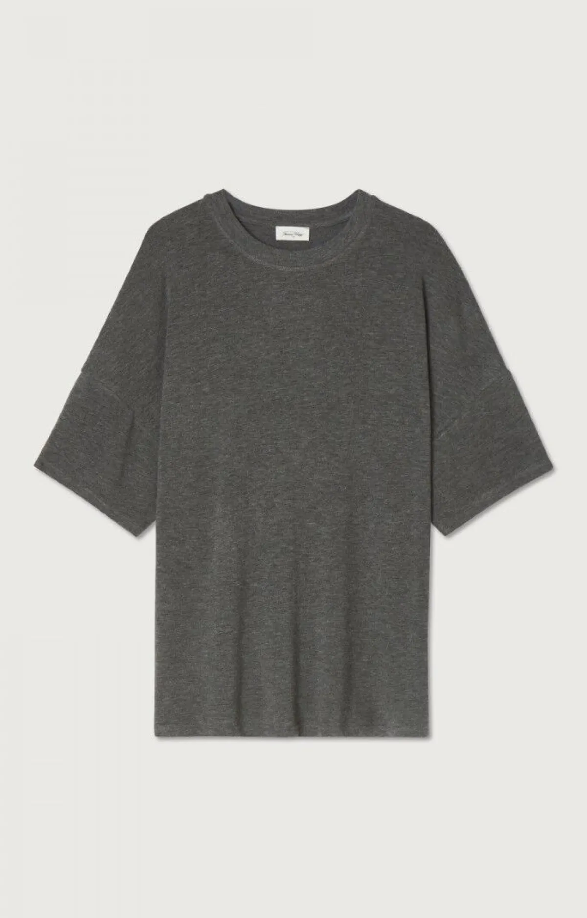 Herren American Vintage |Herren-T-Shirt Vediny Anthrazit Meliert