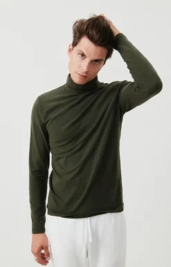 Herren American Vintage |Herren-T-Shirt Ypawood Geholz Meliert