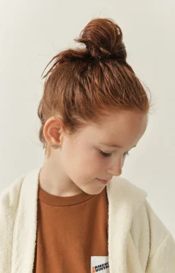 Kinder American Vintage |Kinderbademantel Bobypark Ecru