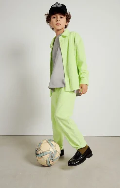 Kinder American Vintage |Kinderhose Padow Fluoreszierendes Gelb Vintage