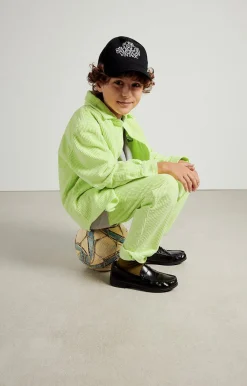 Kinder American Vintage |Kinderhose Padow Fluoreszierendes Gelb Vintage