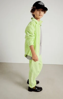 Kinder American Vintage |Kinderhose Padow Fluoreszierendes Gelb Vintage