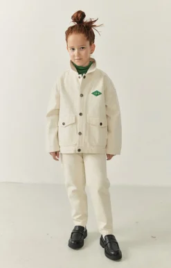Kinder American Vintage |Kinderjacke Spywood Ecru