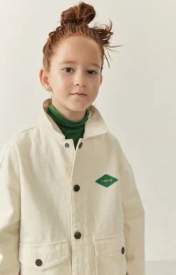Kinder American Vintage |Kinderjacke Spywood Ecru