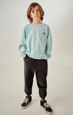 Kinder American Vintage |Kinderjogginghose Bobypark Anthrazit Meliert