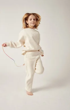 Kinder American Vintage |Kinderjogginghose Bobypark Ecru