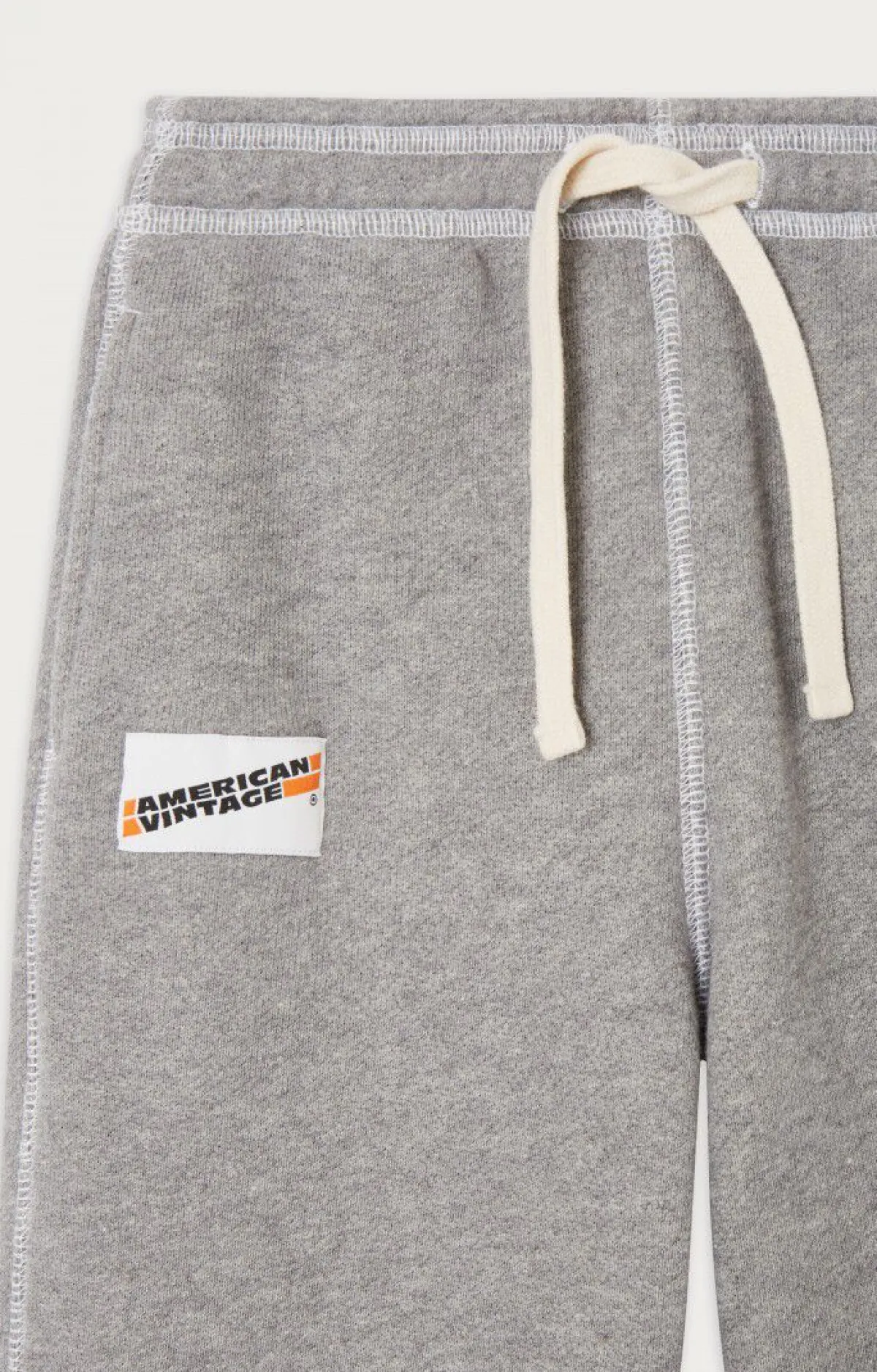 Kinder American Vintage |Kinderjogginghose Gupcity Grau Meliert
