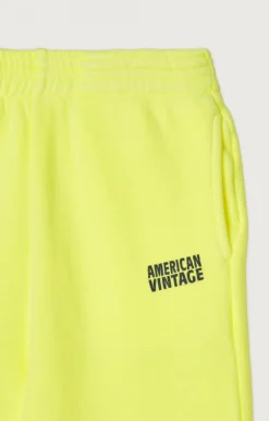 Kinder American Vintage |Kinderjogginghose Izubird Neongelb