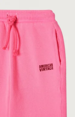 Kinder American Vintage |Kinderjogginghose Izubird Neonpink