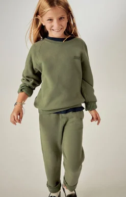 Kinder American Vintage |Kinderjogginghose Izubird Khaki Vintage