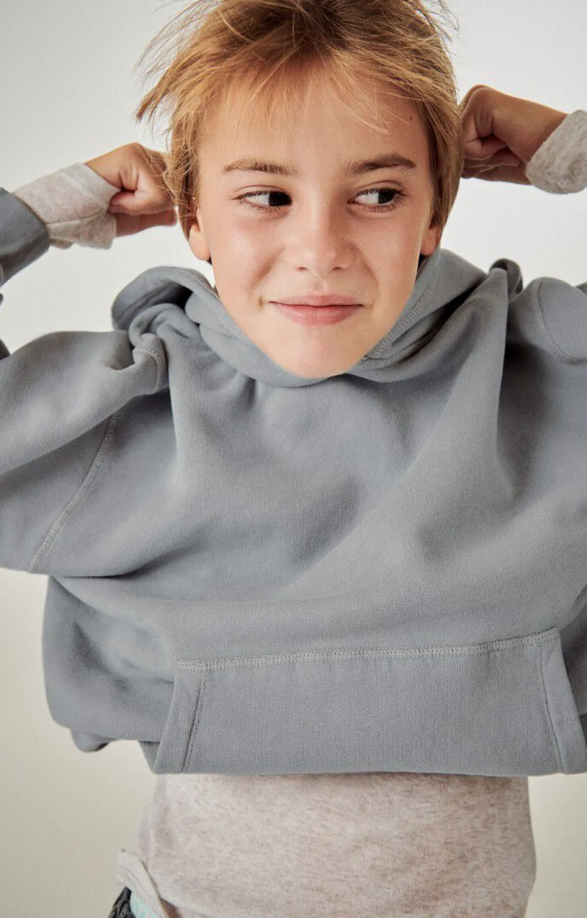 Kinder American Vintage |Kinderkapuzensweatshirt Izubird Kieselstein Vintage