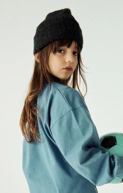 Kinder American Vintage |Kindermutze East Anthrazit Meliert
