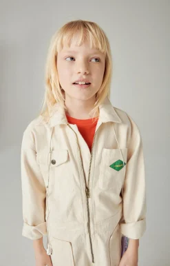 Kinder American Vintage |Kinderoverall Spywood Ecru