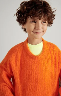 Kinder American Vintage |Kinderpullover East Leuchtendes Orange
